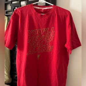 Liverpool FC Official You’ll Never Walk Alone Red T-Shirt